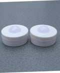 Six Pack LED Cabinet Lights Set With Dimmable Warm White Under Cabinet Lighting For Cupboards Kitchen And Office Use; two round lights