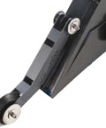 Zunder Drywall Banjo Taping Tool With Belt Holster Hands Free Carry Option showing tape guide and wheel detail