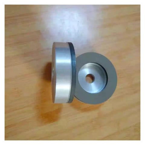 High Efficiency CBN Grinding Wheel For Metalwork With 100mm Diameter, 20mm Thick, 20mm Bore, Durable Abrasive Wheel on wood surface