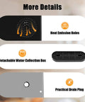 Bottom Loading 5 Gallon Water Dispenser With Hot And Cold Water, 620W 110V Vertical Cooler details on heat holes, drain plug