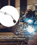 Top Tier Replacement Brass Swan Neck For Binzel MB 36KD Mig Gun Torch, durable welding hardware for industrial pros.