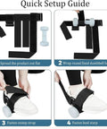 Tibialis Trainer Foot Strap setup guide, adjustable ankle weights for dumbbell workouts, durable home gym gear