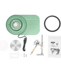 Gem Faceting And Polishing Machine parts including 180W copper motor, discs, and instructions, for Jewelry And Rock Craft Jade Cutting