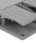Heavy Duty Foot Pedal Switch 16 Channel Industrial Controller For Electrical Power Supplies And CNC Machines, close-up view