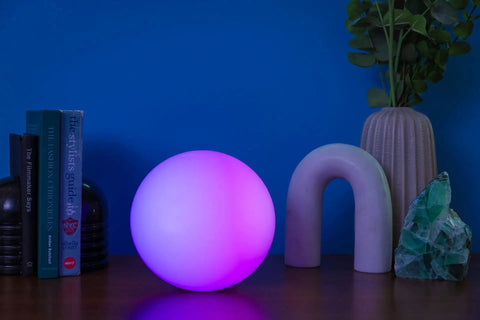 Smart Led Entertainment Lamp And Night Light With 16 Million Colors And Color Shifting Scenes For Desktop Or Nightstand