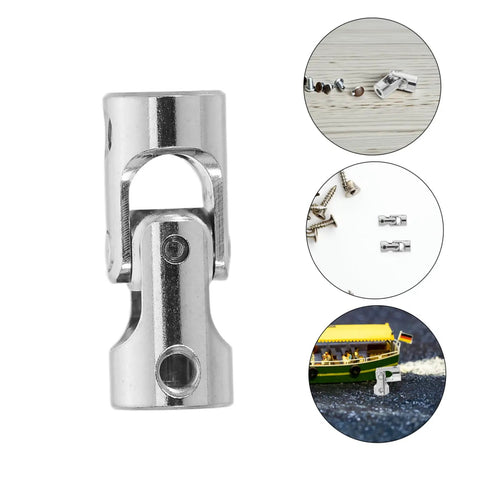 Premium Stainless Steel Joint Coupling Adapter For Model Cars And Ships Featuring Four Mm Flexible Drive Shaft Connector With Robust Motor Shaft Precision Engineering And Easy Installation For Smooth Reliable Power Transfer Every Time, stainless steel model boat coupling