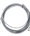 RJ9 4P4C 4 Conductor Flat Telephone Extension Cable 7Ft 2 Pack With Gold Plated Contacts Flexible Flat Cord For Phones Fax Modems