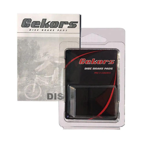 Ceramic Disc Brake Pads For Mountain Bikes, Copper-Free Ceramicized Polymer Pads With Steel Back packaging, 1 Pair