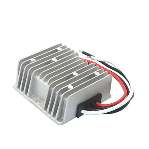 Zero Drama And Top Notch Heavy Duty DC To DC Buck Converter 60V To 12V Step Down Voltage Regulator with aluminum casing.