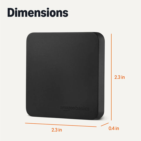 Beastly Fast 1TB Portable External SSD With Up To 2000MBps Read and Write Speeds, black compact drive measuring 2.3 x 2.3 x 0.4 inches