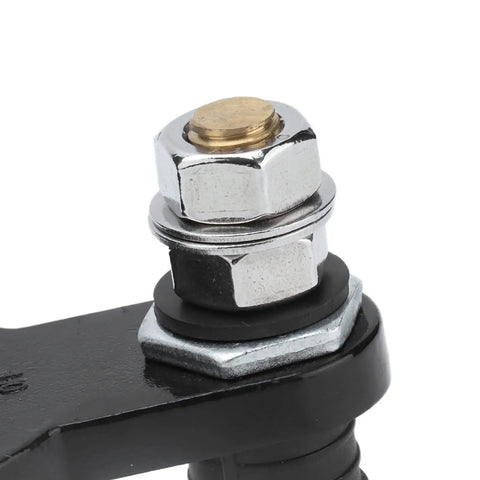 Close-up of Heavy Duty Magnetic Welding Ground Clamp With Cool Quick Release Off Switch Spring Copper Insulation for secure connection.