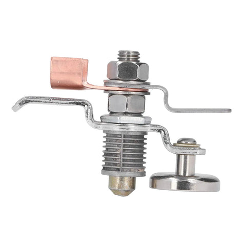 Powerhouse Magnetic Welding Support Clamp With 40kg Suction For Iron And Brass Grounding, detailed metal components for grounding.