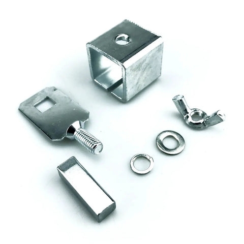Ycauty 16 Piece Butt Welding Clamp Set Durable Iron Clamps For Precise Metal Plate Joining, featuring metal components and fittings.