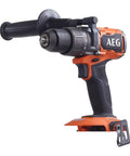 Heavy Duty 18V Cordless Impact Drill Packs Killer 110Nm Torque And Dual Speed Gears With Two Rugged 4.0Ah Batteries Plus Bright Led Work Light For Serious Weekend Warriors, side view showing grip and chuck.