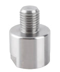 Heavy Duty Workhorse Wood Lathe Mandrel Adapter, 1 Inch Male 8 Tpi To 30 X 3.5 mm Female Thread Spindle Converter close-up view.