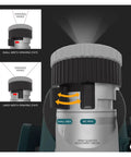 Adjustable nozzle of Professional Grade Electric Paint Sprayer Featuring Heavy Duty Aluminum Construction for varying spray width.