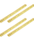 Premium Grade Real Deal Heavy Duty Gold Iron Piano Hinge 7.87 Inches Continuous Strip Hinge 4 Pack, gold metal hinges for cabinets