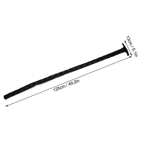 Heavy Duty 125 Cm Neoprene Cable Management Sleeve Waterproof Wire Organizer For Home Office Desk Taming Messy Cords with measurements