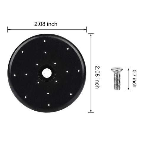 Pre Rinse Spray Valve Repair Kit For All Commercial Sink Sprayers Includes 2.08 Inch Ends Black Spray Face Bumper And Screw 304