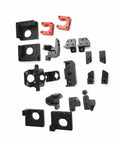 Heavy Duty All Metal Outer Frame Structure Upgrade For Voron 0 3D Printer parts in black and red, essential for stability during printing.