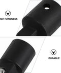 Heavy Duty Black Reducer Socket Adapter Set Perfect For Wrenches, Impact Drivers And Car Repair With High Hardness Steel Construction To Upshift Drive Sizes Effortlessly On Any Tough Job Site Adventure. black steel socket adapter close-up