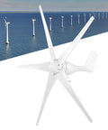1600W Wind Turbine Generator With Five Blades 48V System Nylon Fiber Blades against ocean wind farm