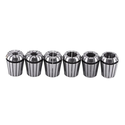 Rock Solid High Precision ER32 Spring Collet Set 6 Pcs For CNC Milling And Lathe Tools With Zero Slippage Grip in aluminum engraving workholding.