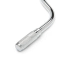 Beefy Three Eighths Inch Drive Speeder Handle, 16.75 Inch Length, Ball Detent Socket Retention, Bright Full Polish Chrome Finish