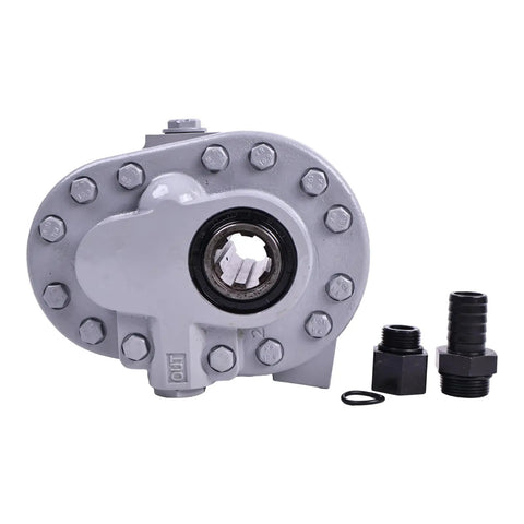 Beefy 7.4 GPM 540 RPM Hydraulic Tractor PTO Pump For Power Hydraulic Motors Front End Loaders Mowers Rotary Sweepers