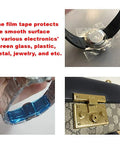Adhesive Surface Protective Tape No Residue Removable Film For Glass Metal And Plastic Blue 12.9 Inches By 164 Yards protecting items