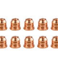 10 copper 220971 nozzle tips for PMX125 plasma cutter, part of 20Pcs 220971 And 20Pcs 220975 Electrodes 125A Nozzle Tips Kit