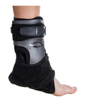 Velocity Ankle Brace For Left Ankle, Low Profile And Lightweight Support With Anatomically Designed Bilateral Hinges, Medium Size
