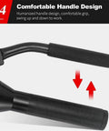 Heavy Duty Hydraulic Knockout Hole Punch Kit For Electrical Conduit 1/2 To 2 Inch handle design, showing comfortable grip and operation