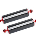 Red 10-Inch Carbon Fiber Underwater Float Arm 2-Pack Ultralight Buoyancy System For Diving Trays Video Lights And Strobes