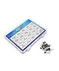 All Purpose Transistor Assortment Kit With 400 Pieces, 20 models in a labeled plastic box, loose transistors beside it