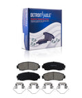 Honda CR V Brake Kit 2012 2013 2014 2015 2016 AWD Beefed Up Disc Rotors With Ceramic Pads Front And Rear Replacement packaging