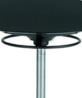 Close-up of Twixt Active Movement Seating Chair With Dynamic Posture Support, featuring the flexible seat and adjustable ring.