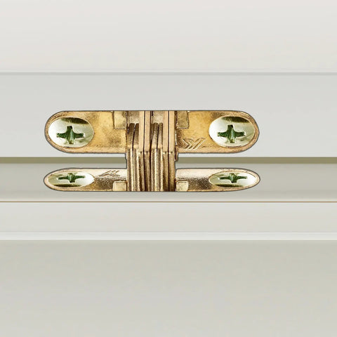 Hidden Cross Zinc Alloy Concealed Hinges Two Pack For Wooden Doors And Lightweight Worktops Frameless Cabinets Kitchen Cabinet Hardware Lowkey Silent Anti Rust Durable Door Hinge