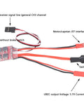 Beefy 30A Brushed Electronic Speed Controller With Brake Dual Way For 130 180 260 Motors Fits 1 16 1 18 1 24 Scale RC