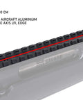 Picatinny Rail Mount For Savage Axis And Edge Rifles With Integrated Level Bubble 0 MOA Direct Receiver Install Includes Six