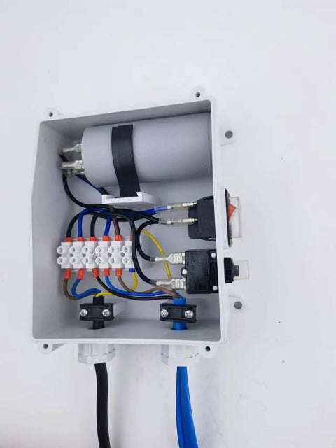External control box for 3 Inch Bore Deep Well Submersible Pump 110V 0.33HP With External Control Box 157 Ft Head 18.5 GPM