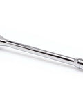 1/4 Inch Drive 120XP Teardrop Ratchet With Extra Long 9 Inch Handle For Tight Spaces, 60 Tooth Dual Pawl Design Delivers Fast Smooth Turns