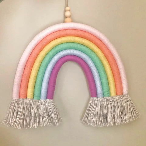 Braided cotton rope half inch natural beige soft utility cord fifty feet for DIY projects home and garden rainbow decor