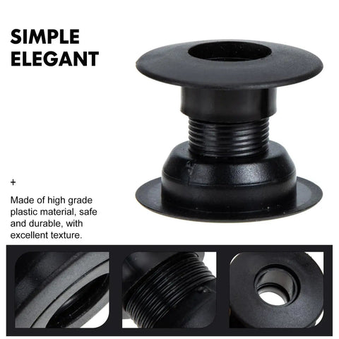 10 Pairs Universal Foosball Rod Bearings Five Eighths Inch 16 Millimeter Plastic Board Bearings Table Football Bushings For Low Friction Smooth Rod Action Pro Style Play And Easy Replacement Accessories black plastic threaded bearing