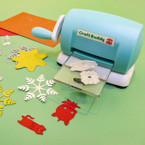 DIY Die Cutting And Embossing Machine For Crafting Scrapbooking Card Making And Papercrafts with cutout designs