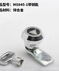 Smallest Triangular Cylinder Cam Lock For Electrical Cabinets With Key Distribution Box Door, compact metal design