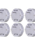 Set Of Six Premium Stepper Motors To Slick Up Your Instrument Panel Gauges Squash Jitter Fix Dead Speedometer Tachometer And Temp Needles Street Tested Quality X27 168 in a group view.