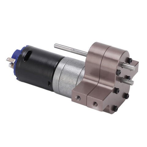 RC Motor Gear Box Set For 1 16 Scale Trucks WPL B1 B 1 C14 Beefed Up Upgrade Parts Metal Gear Box With 370 Motor High Torque