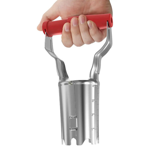 Bulb Planter With Depth Markers Automatic Soil Release Transplanter For Planting Tulips Daffodils Dahlias And More Easy No Sweat Gardening Tool That Makes Digging And Replanting A Breeze