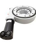 Heavy Duty Slewing Drive With Precision Worm Gear Reducer And Rock Solid Self Locking Turntable Bearings For Seamless Full Circle Rotation